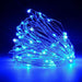 20 Blue LED String Fairy Lights Battery Home Twinkle Decor for Party Christmas Garden -