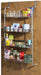 4 Tier Over Door Hanging Rack / Shelves For Pantry Or Storage Cupboard -