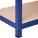 Heavy Duty Steel & MDF 5 Tier Racking in Blue -