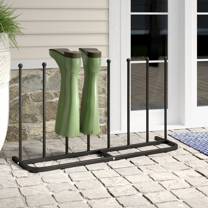 Metal welly stand cheap