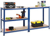 Heavy Duty Steel & MDF 5 Tier Racking in Blue -