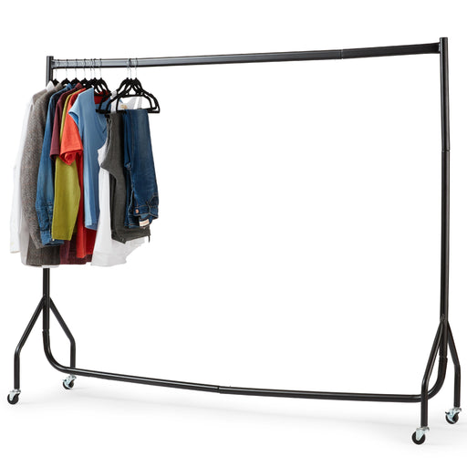 5Ft Long x 5Ft Tall Quality Heavy Duty Steel Hanging Clothes Rail -