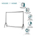 5Ft Long x 5Ft Tall Quality Heavy Duty Steel Hanging Clothes Rail -