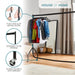 5Ft Long x 5Ft Tall Quality Heavy Duty Steel Hanging Clothes Rail -