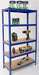 Heavy Duty Steel 5 Tier Racking & Storage Shelves or Workbench - Large 875kg Capacity (Blue) -