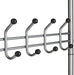 Multi Purpose Stand 18 Hooks For Clothes Shoes Hats Bags - Grey -