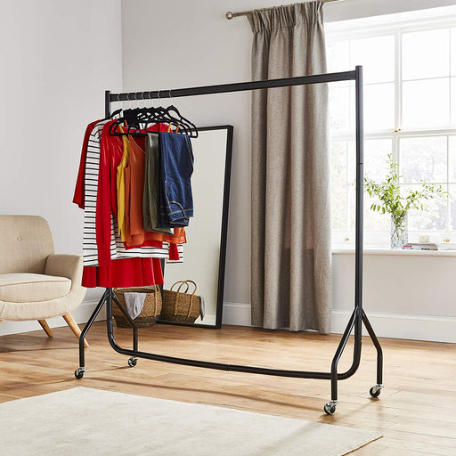 4Ft Long x 5Ft Tall Quality Heavy Duty Hanging Clothes Rail -