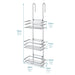 3 Tier Non Rust Hanging Shower Caddy Organiser in Silver -