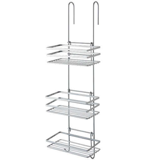 3 Tier Non Rust Hanging Shower Caddy Organiser in Silver -