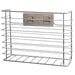 Self Adhesive Kitchen cupboard storage basket in chrome -