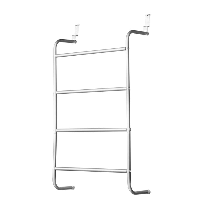 4 Tier Over Door Bar in Silver Powder Coating -