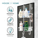 Aluminium 2 Tier Over The Door Shower Caddy -