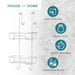 Aluminium 2 Tier Over The Door Shower Caddy -