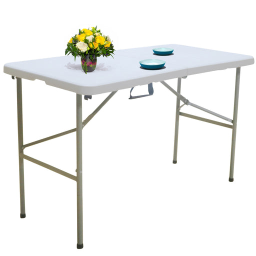 Heavy Duty Picnic Camping Folding Plastic Table - 4ft, 5ft & 6ft - 4ft