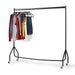 Extra Heavy Duty 4FT Long x 5FT Clothes Rail In Black -