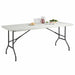 Heavy Duty Picnic Camping 6ft Folding Plastic Table -