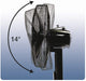Honeywell Advanced QuietSet 16" Stand Fan With Noise Reduction Technology HSF600BE1 -