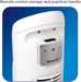 Honeywell QuietSet Tower Fan with Remote Control, White HYF260E [Energy Class A++] -