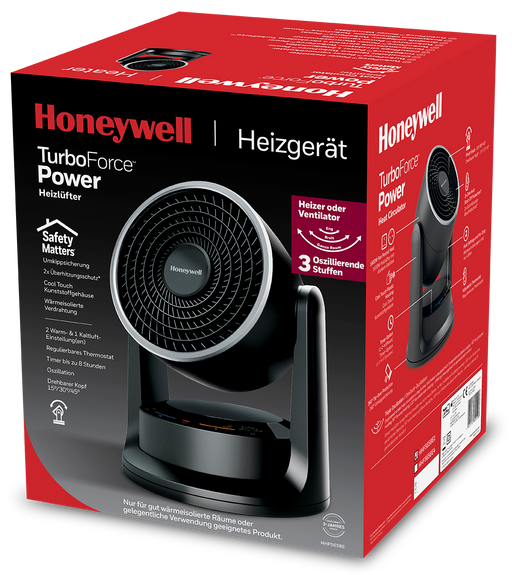 Honeywell TurboForce Power Fan and Heater -