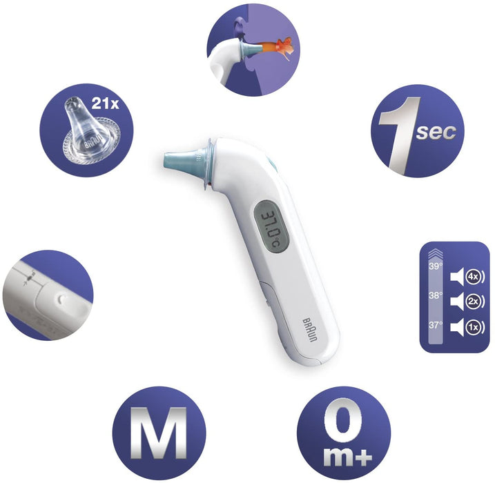 Braun ThermoScan 3 Infrared Ear Thermometer -