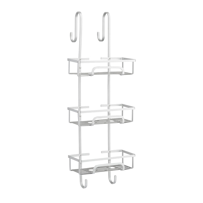 Extra Large Aluminium Rust-Proof Premium 3 Tier Hanging Shower Caddy -