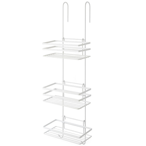 3 Tier Non Rust Hanging Shower Caddy Organiser in White -
