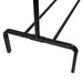 Freestanding Single Black Clothes Rail -