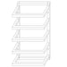 Wall Mounted Towel Holder in Black -