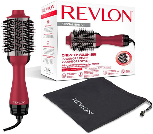 REVLON Salon One-Step Hair Dryer and Volumiser with Titanium Coating, RVDR5279UKE -