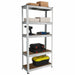 Heavy Duty Steel & MDF 5 Tier Galvanized Racking Shelf -