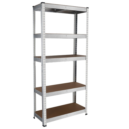 Heavy Duty Steel & MDF 5 Tier Galvanized Racking Shelf -