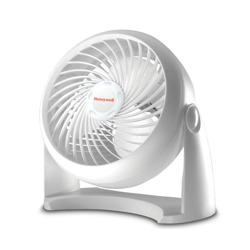 White Honeywell Turbo Fan Wall Mountable 3 Speed Home Office Desk Fan -