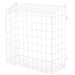 White Letter Box Catcher Basket With Lift Up Lid -