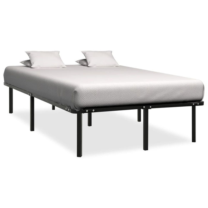 Bed Frame Black Metal 90x200 cm to 200x200 cm - 200 x 200 cm