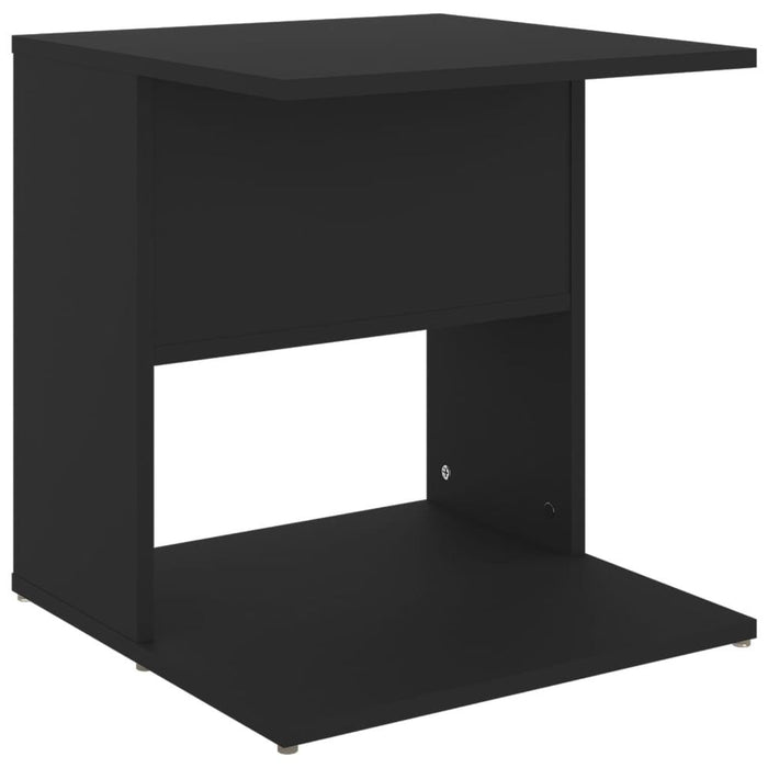 Side Table Black 17.7"x17.7"x18.9" Chipboard -
