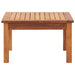 Garden Coffee Table 60x60x36 cm Solid Acacia Wood -