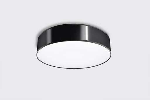 Wall Lamp ARENA Black Round Shape Loft Design LED E27 -