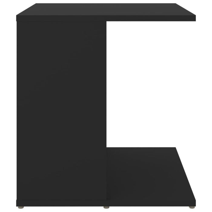 Side Table Black 17.7"x17.7"x18.9" Chipboard -