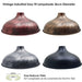 Metal Pendant Lights Shade Ceiling Lampshade Industrial Bedroom Kitchen Lamp -