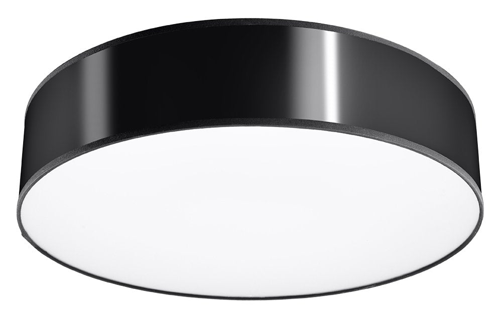 Ceiling Lamp ARENA 55 Black Round Shape Loft Design LED E27 -