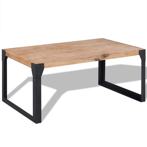 Coffee Table Solid Acacia Wood 100x60x45 cm -