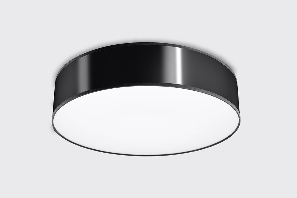 Ceiling Lamp ARENA 55 Black Round Shape Loft Design LED E27 -