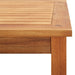 Garden Coffee Table 60x60x36 cm Solid Acacia Wood -
