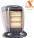 Fine Elements Halogen Heater 1200w with 3 Heat Setting and Wide Angle Oscillation -