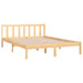 Bed Frame Solid Pinewood 90x200cm to 200x200cm -